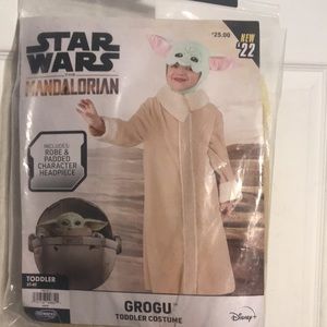 NIP Unisex Star Wars Mandalorian Grogu Costume